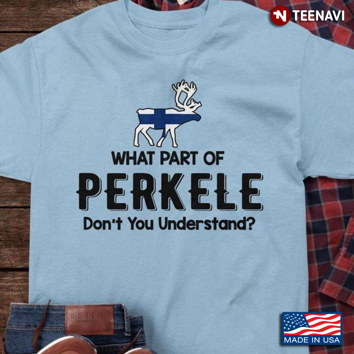 Moose Finland Flag What Part Of Perkele Don’t You Understand Funny Animal