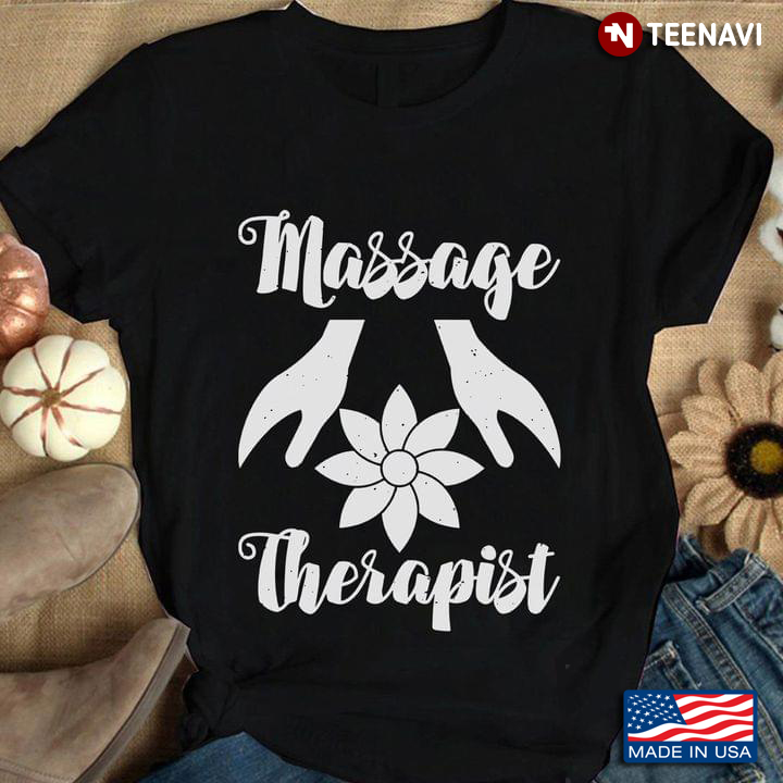 Massage Therapist Lotus Masseuse Masseur Holistic Flower