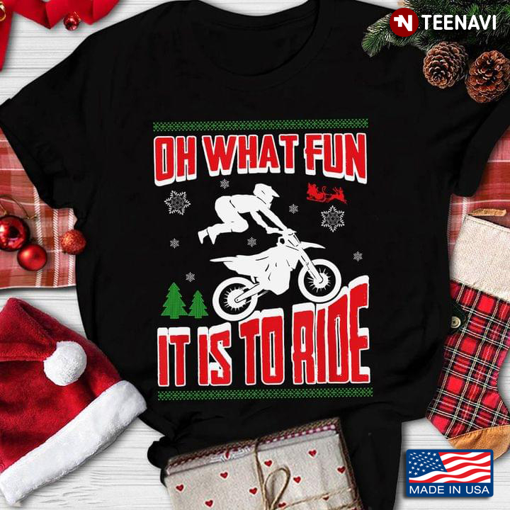 Oh What Fun It Is To Ride Motorcycle Lover