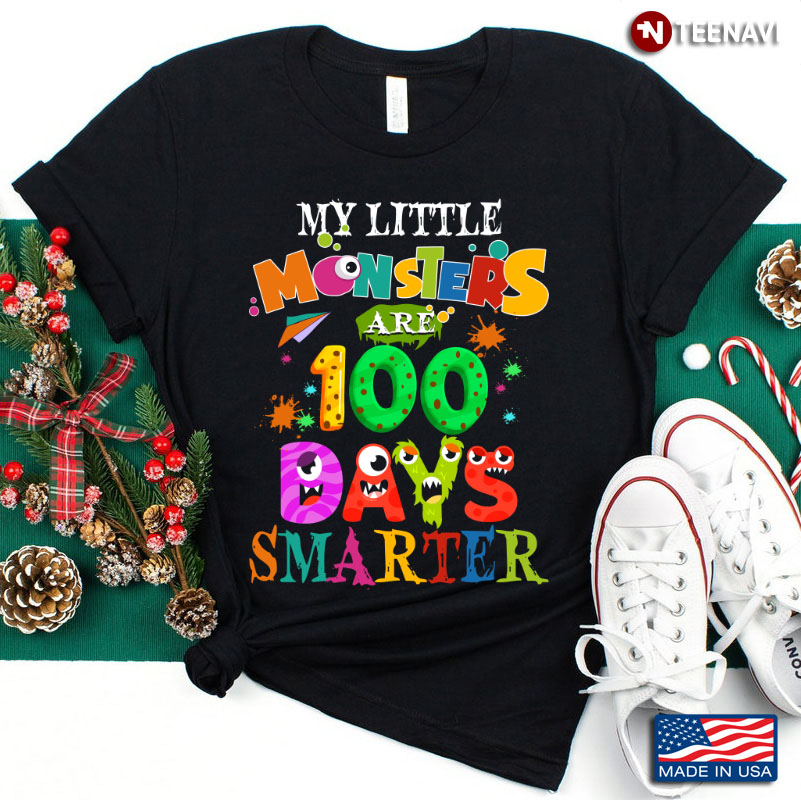 My Little Monsters Are 100 Days Smarter Colorful Version