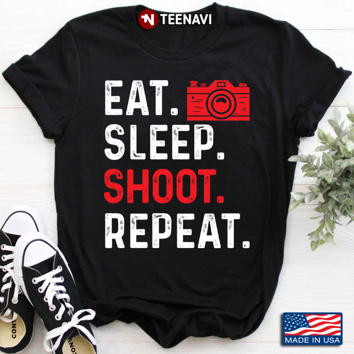 Eat Sleep Shoot Repeat Shooter