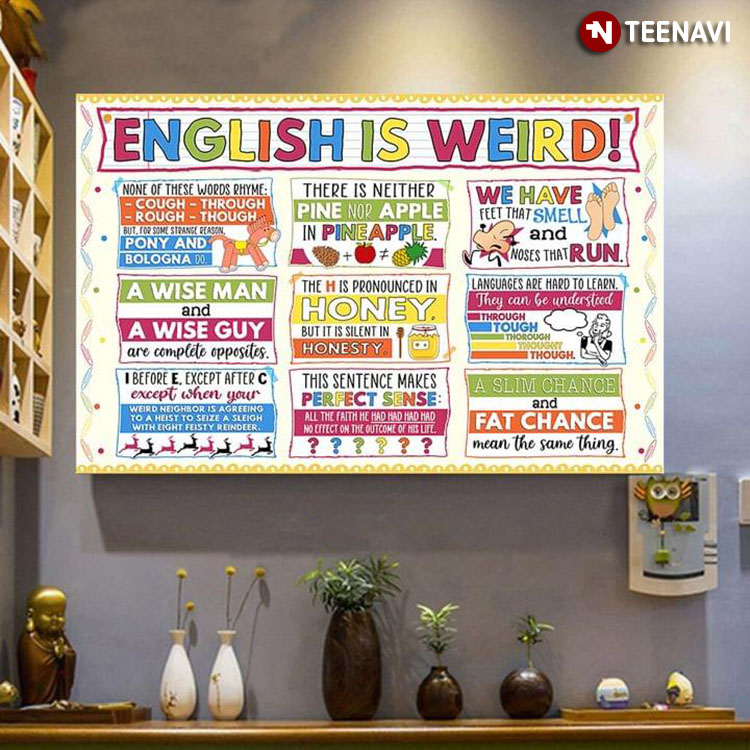 Colorful English Is Weird!