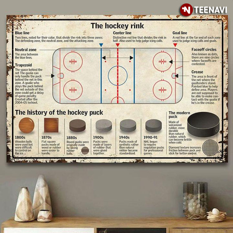 Vintage The Hockey Rink