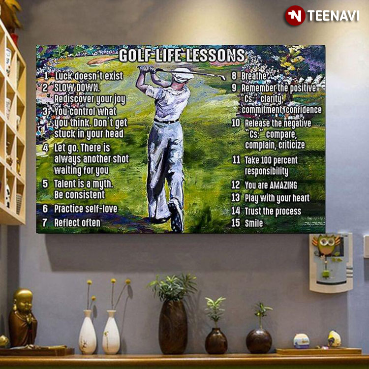 Golf Life Lessons Painting