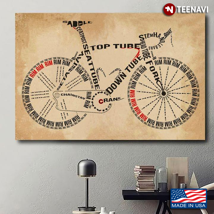 Vintage Bicycle Typography