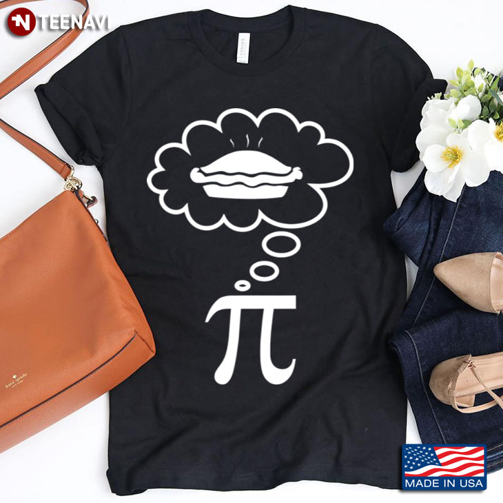 Pi Thinking About Pumpkin Pie Funny for Math Lover