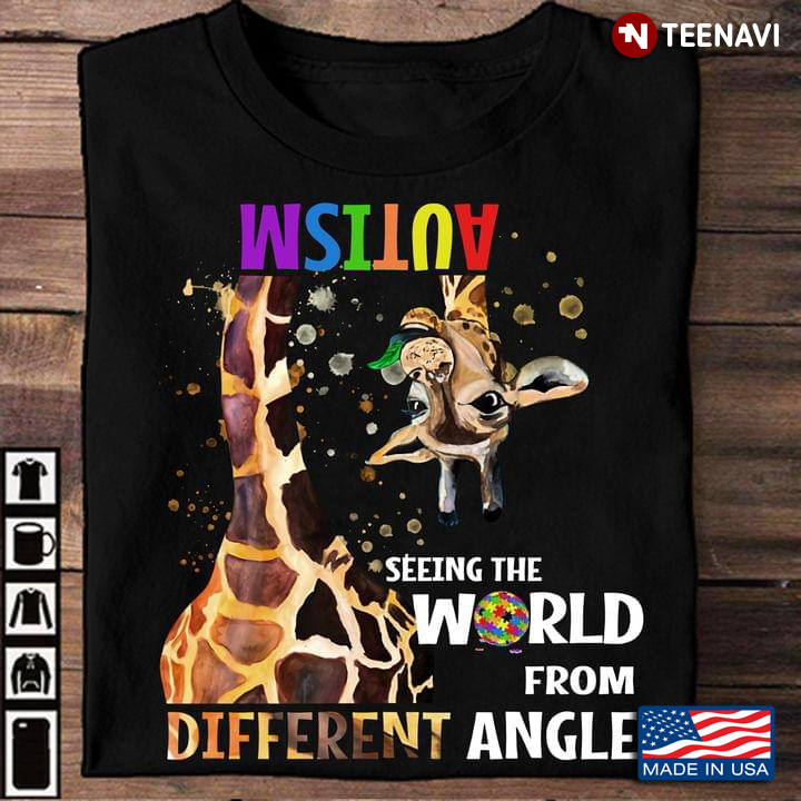 Funny Giraffe Autism Seeing The World From Different Angle