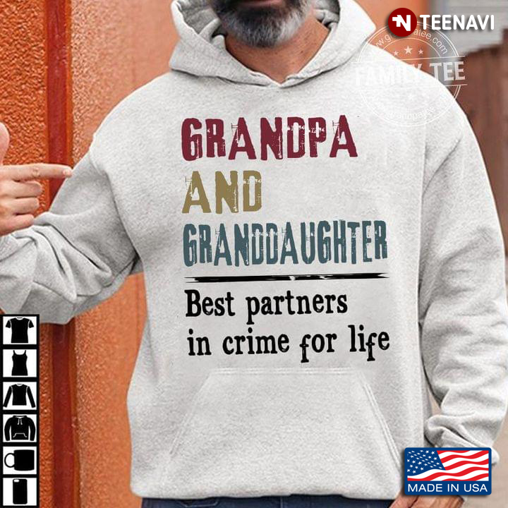 Grandpa and Granddaughter Best Partners in Crime for Life