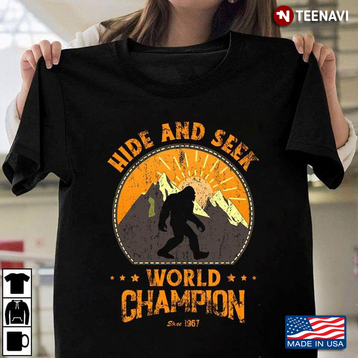 Hide and Seek World Champion Bigfoot and Sunset