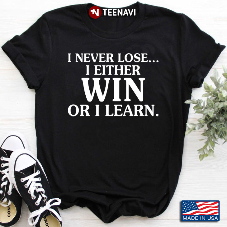I Never Lose I Either Win or I Learn Inspiring Quote From Nelson Mandela