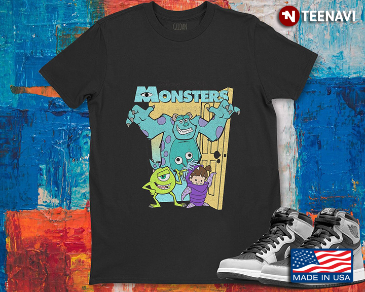 Monsters Sulley Mike Wazowski And Boo Monster Inc