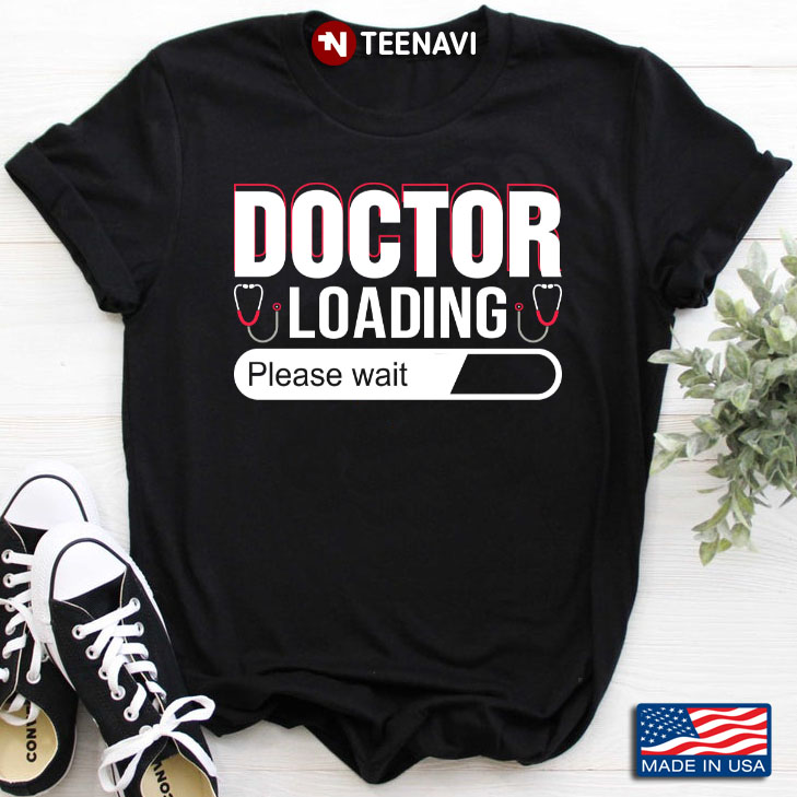 Stethoscope Doctor Loading Please Wait