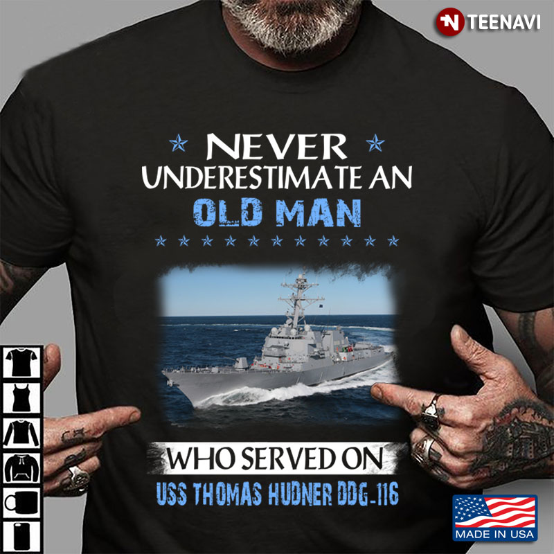 Never An Old Man Who Served On Uss Thomas Hudner Ddg 116