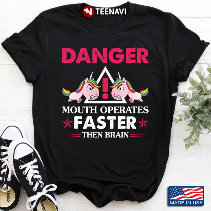 Danger Unicorn Mouth Operates Faster Than Brain