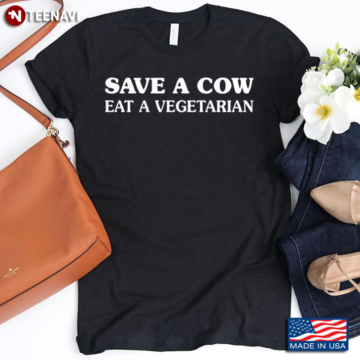 Save A Cow Eat A Vegetarian Gift For Holiday