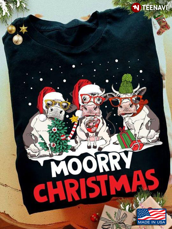 Moorry Christmas Gift For Cow Lover