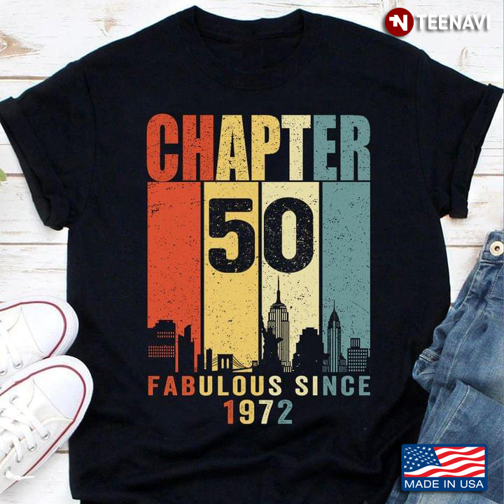 Vintage Chapter 50 Fabulous Since 1972