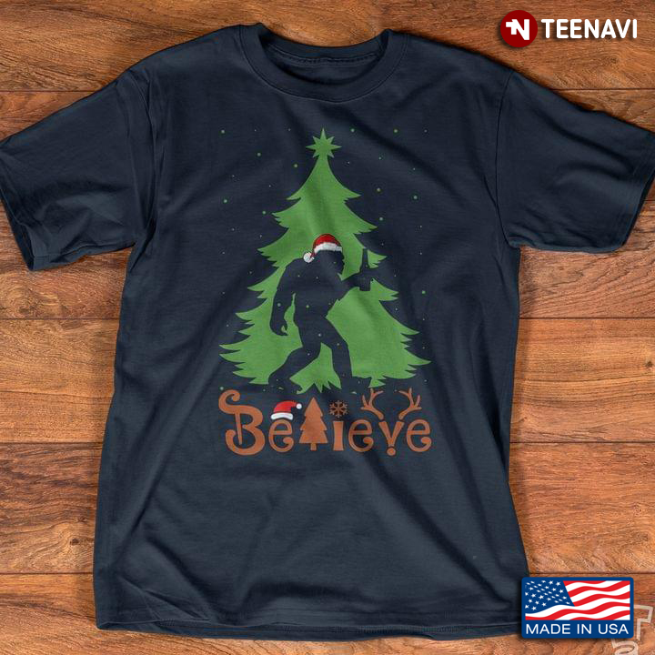 Believe Bigfoot Christmas Gift