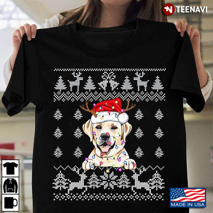 Lovely Labrador Gift For Dog Lover On Christmas Day