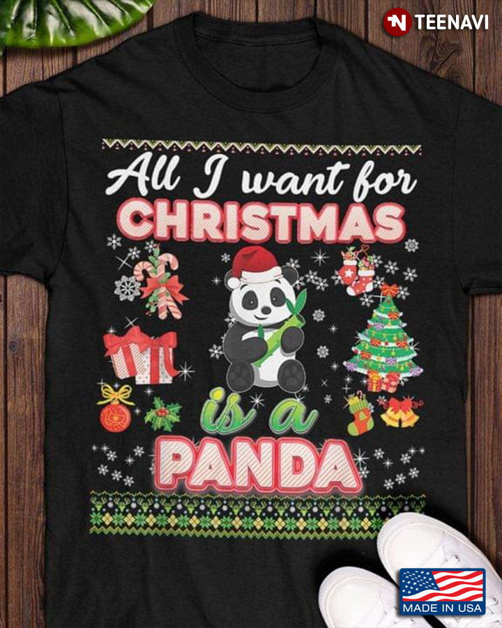 All I Want For Christmas Is A Panda Ugly Christmas