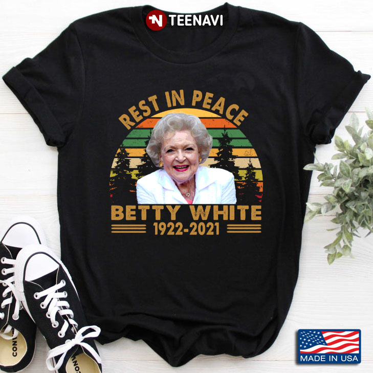 Vintage Rest In Peace Betty White 1922 2021 The Golden Girls