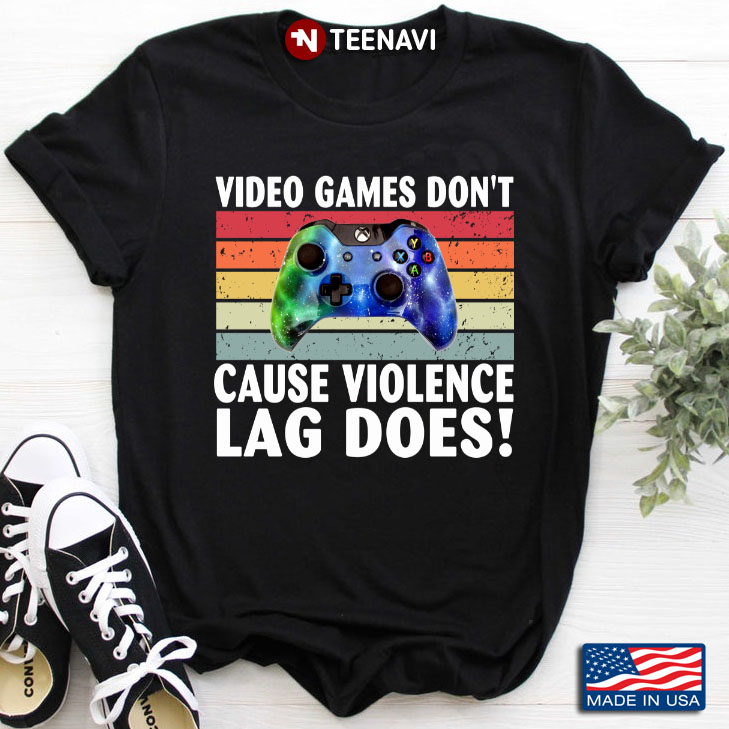 Vintage Video Games Don't Cause Violence Lag Does for Game Lover