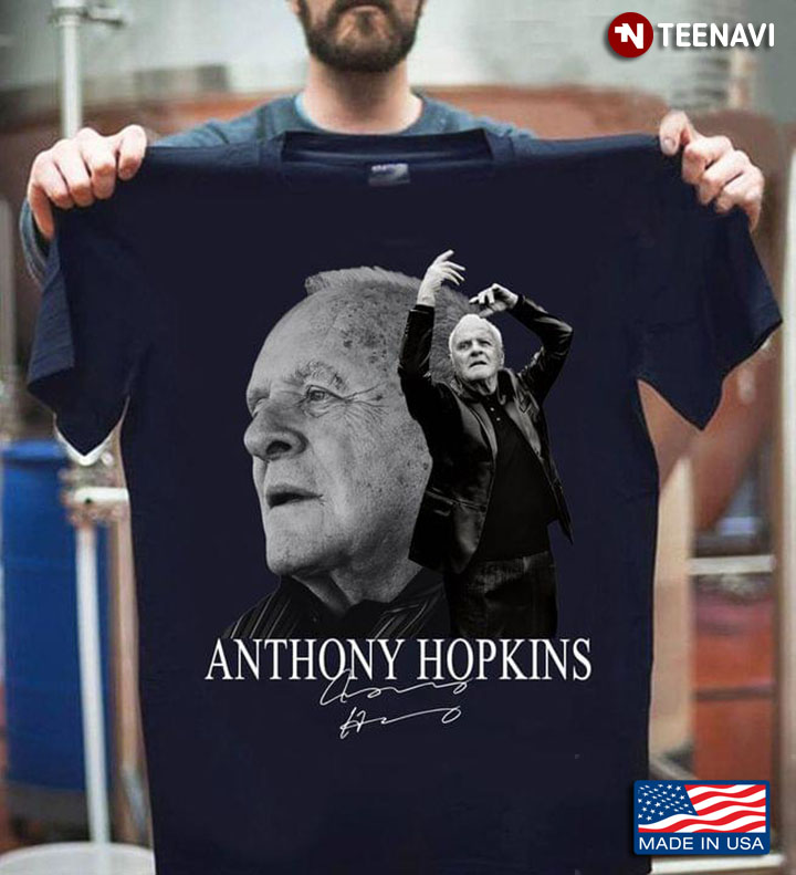 Anthony Hopkins Actor With Signature