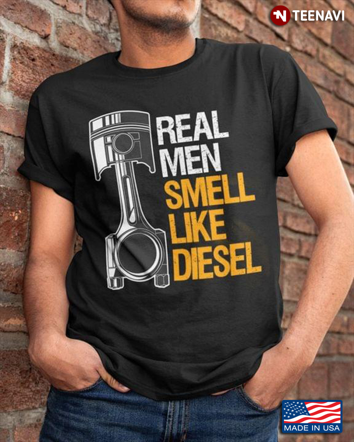 Real Men Smell Like Diesel Gifts for Mechanic