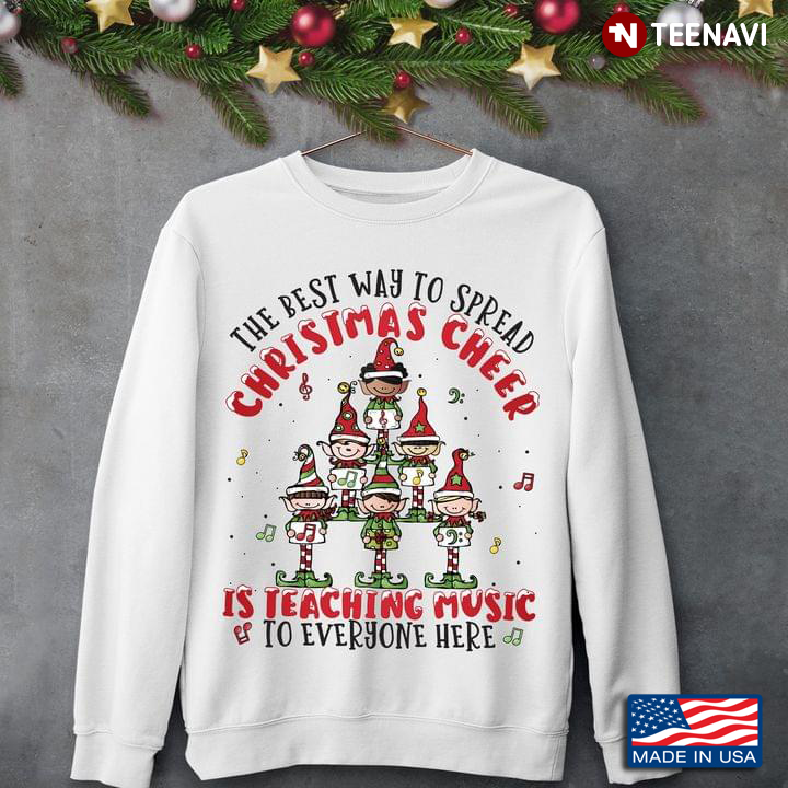 The Best Way To Spread Christmas Cheer Is Teaching Music To Everyone Here