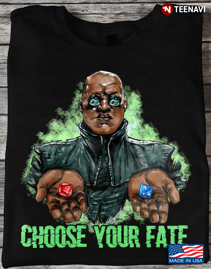 Choose Your Fate Morpheus The Matrix Dungeons & Dragons for Game Lover