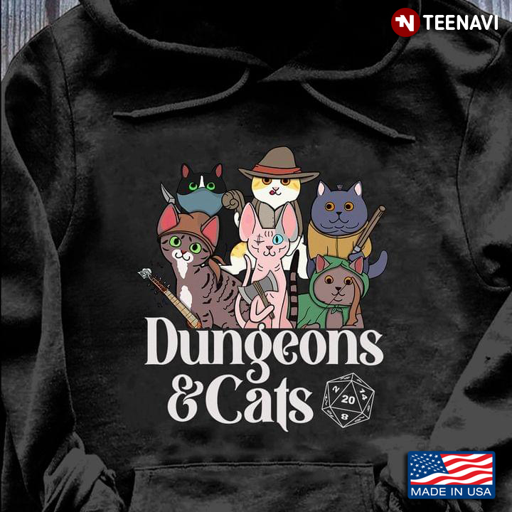 Dungeons And Cats Gifts for Dungeons And Cats Lover