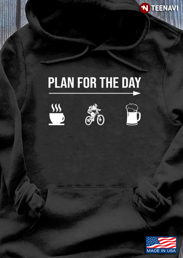 Plan For The Day Coffee Cycling And Beer
