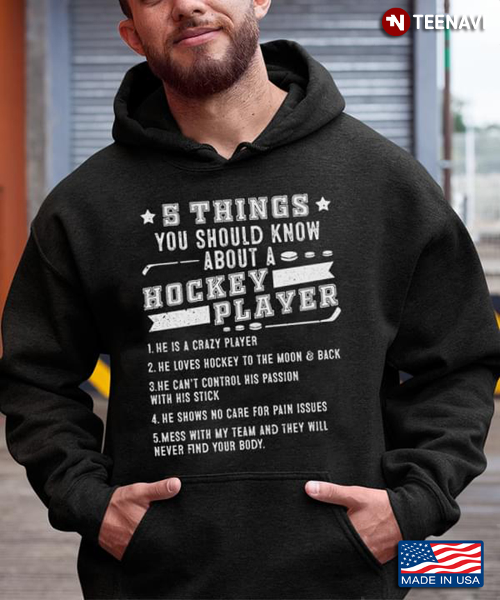 5 Things You Should Know About A Hockey Player He Is A Crazy Player