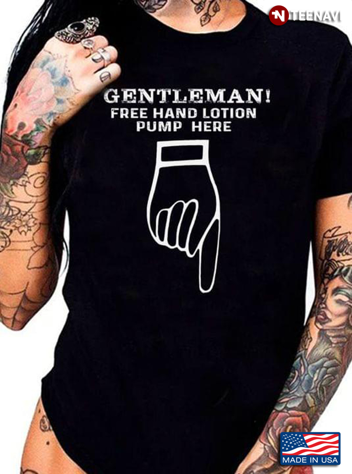 Gentleman Free Hand Lotion Pump Here