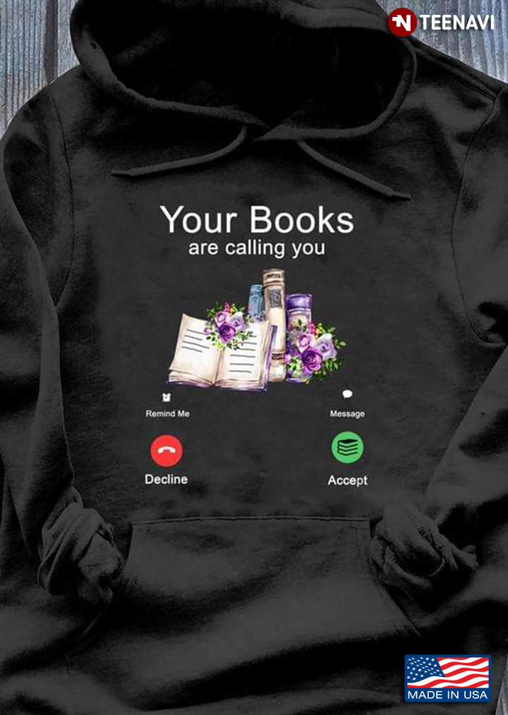 Your Books Are Calling You for Book Lover