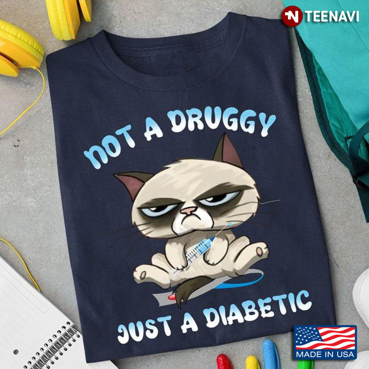 Grumpy Cat Diabetes Awareness Not A Druggy Juts A Diabetic