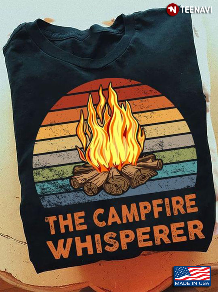 Vintage The Campfire Whisperer for Camp Lover