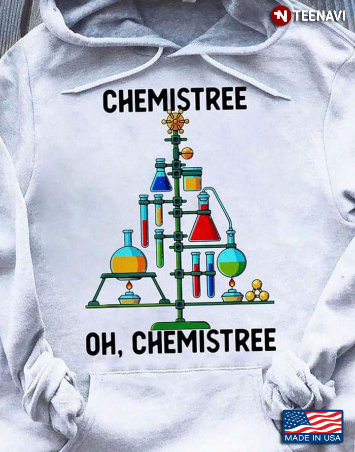 Chemistree Oh Chemistree Xmas Tree Funny Chemistry for Christmas
