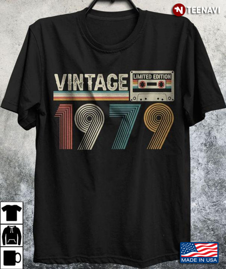 Vintage 1979 Limited Edition Birthday Gifts