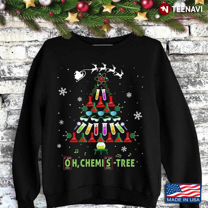 Oh Chemistree Funny Chemistry for Christmas