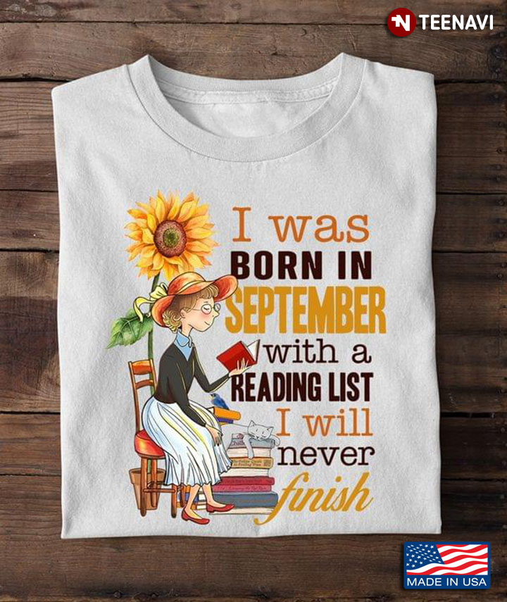 I Was Born In September With A Reading List I Will Never Finish