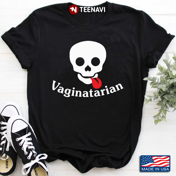 Funny Skull Vaginatarian Cool Design