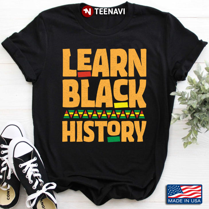 Learn Black History Cool Design