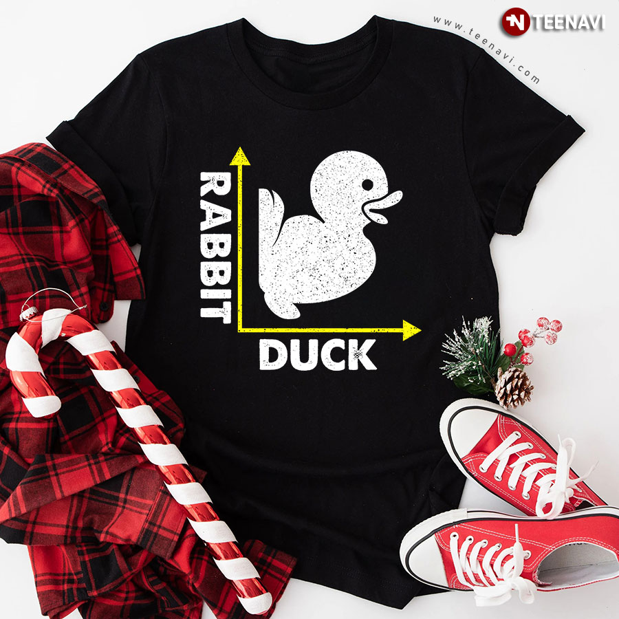 Funny Math Rabbit Duck for Math Lover T-Shirt