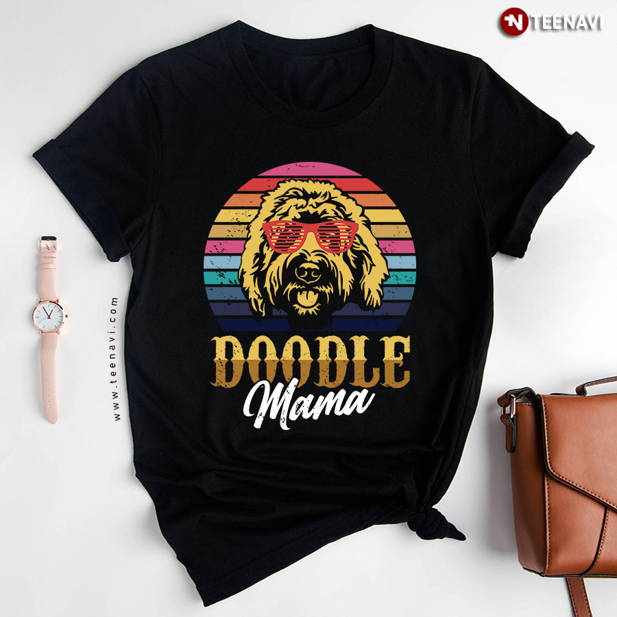 Vintage Doodle Mama for Dog Lover T-Shirt