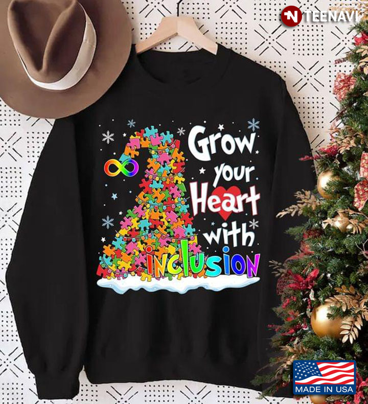 Autism Awareness Grow Your Heart With Inclusion for Christmas
