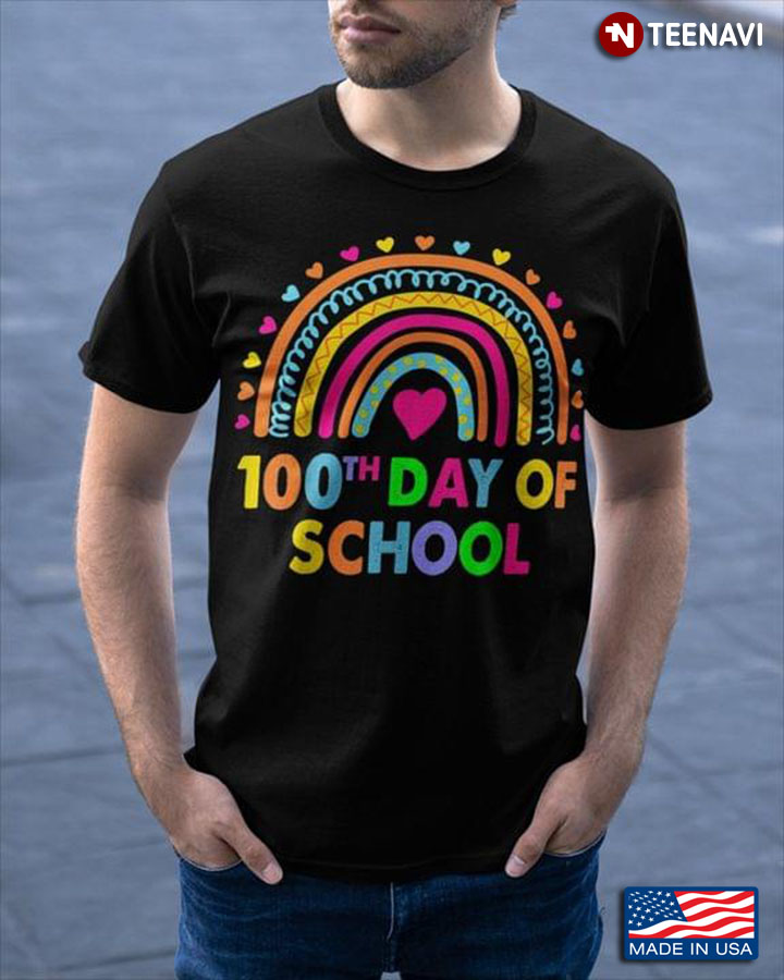 100th Day Of School Rainbow