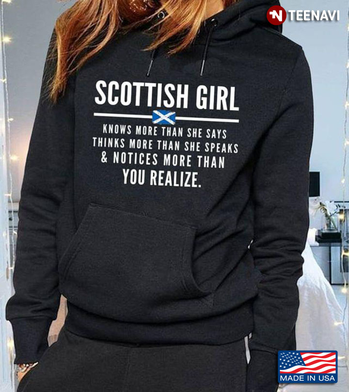 Scottish Girl Knows More Than She Says Thinks More Than She Speaks