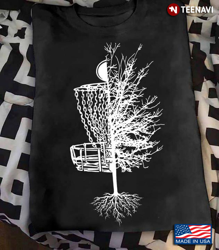 Disc Golf And Tree Gift for Disc Golf Lover