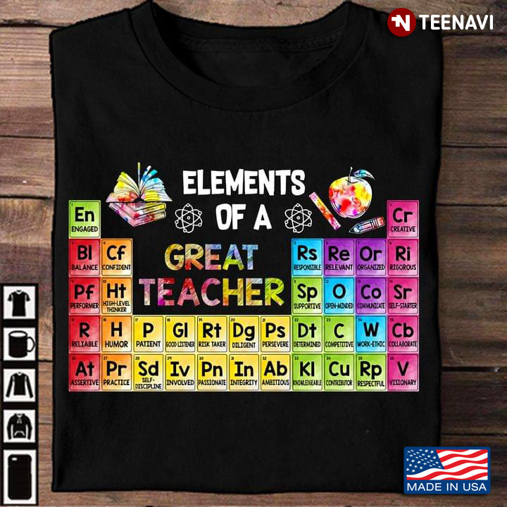 Elements Of A Great Teacher Periodic Table